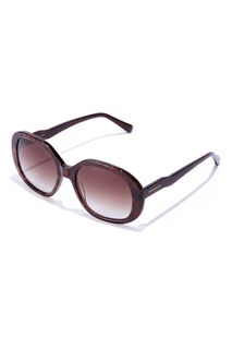 Солнцезащитные очки овальной формы с градиентом Hawkers, коричневый