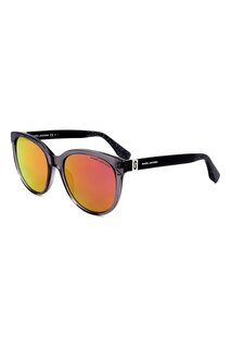 Квадратные солнцезащитные очки с разноцветными линзами Marc Jacobs, черный