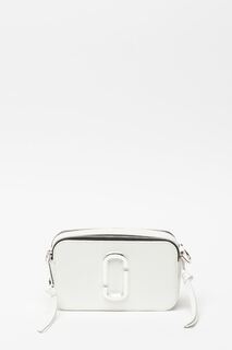 Кожаная сумка через плечо Snapshot Marc Jacobs, белый