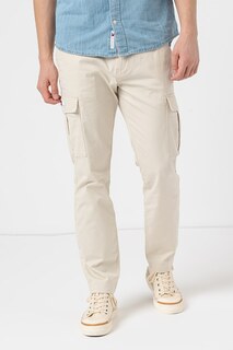 Узкие брюки-карго Austin Tommy Jeans, белый