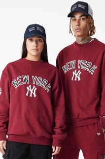 Толстовка оверсайз New York Yankees New Era, белый