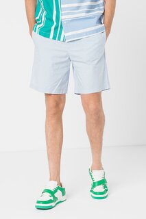 Хлопковые шорты-бермуды с косыми карманами United Colors Of Benetton, синий