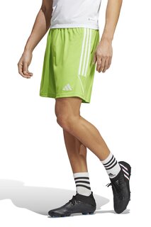 Футбольные шорты Tiro 23 с контрастами по бокам Adidas Performance, зеленый