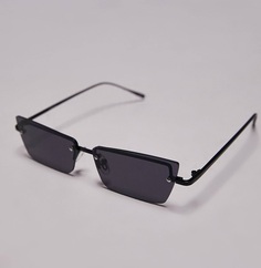 Солнцезащитные очки Topshop Lavender Rimless Cat Eye, черный