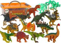 Набор аксессуаров для фигурок динозавров Коробка 24 шт. Lean Toys