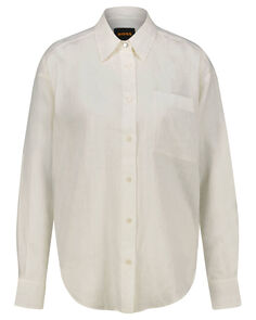 Блузка-Рубашка Бостик из рами Boss, белый