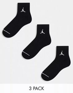Джордан – 3 пары черных носков Jordan