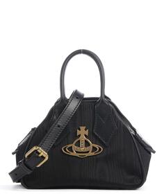Мини-сумка через плечо Yasmine, текстильная Vivienne Westwood, черный