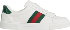 Кроссовки Gucci Wmns Ace &apos;White Green Red&apos;, белый