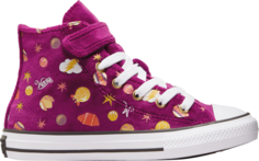 Кроссовки Willy Wonka x Chuck Taylor All Star Easy On High PS &apos;All-Over Candy Print&apos;, фиолетовый Converse