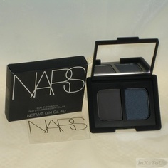 Тени для век Duo Brumes Matte Charcoal Grey и Satin Blue Slate, Nars