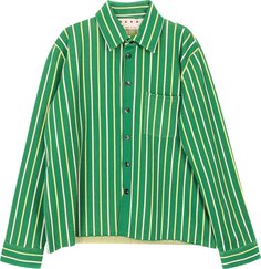 Рубашка Marni &apos;Green&apos;, зеленый