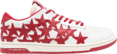 Кроссовки Amiri Stars Low &apos;White Red&apos;, белый