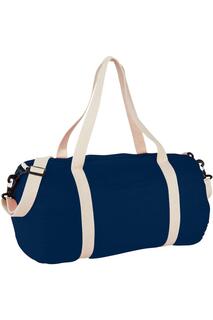 Хлопковая бочковая спортивная сумка (2 шт.) Bullet, темно-синий