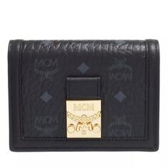 Кошелек tracy flap wallet/tri-fold mini Mcm, черный