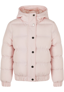Пуховик Urban Classics Winter Jackets, розовый