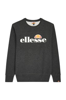 Толстовка Succiso с овальным вырезом и логотипом Ellesse, серый