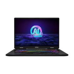 Игровой ноутбук MSI Pulse 17 AI 2024, 17&quot;, 32ГБ/2ТБ, Ultra 9 185H, RTX 4070, черный, английская клавиатура