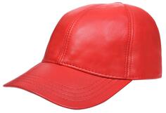 Регулируемая бейсболка Snapback для гольфа из натуральной кожи наппа, простая бейсболка Infinity Leather, красный