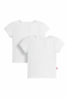 базовая футболка 2-Pack Classic Regular Fit JoJo Maman Bébé, белый