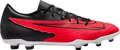 Футбольные бутсы Nike Phantom GX Club FG, красный/черный