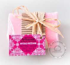 Натуральное расслабляющее мыло Beaute Marrakech с розой, 100 г., Inne