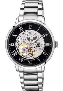 Часы Automatic Pierre Lannier, цвет noir et argenté