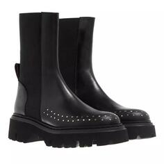 Ботинки leather and mesh boots N°21, черный N21