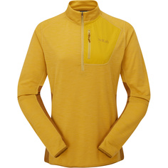 Женская легкая рубашка без застежки Syncrino с длинным рукавом Rab, желтый