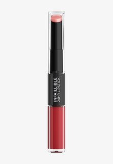 Жидкая губная помада Infaillible 2-Step L&apos;Oréal Paris, цвет timeless red LOreal