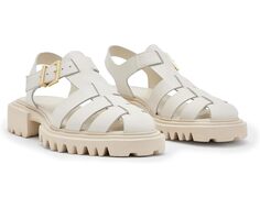 Сандалии AllSaints Nessie Sandals, цвет Stone White