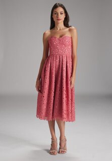 Коктейльное платье/праздничное платье MIDI CORSAGEN AUS Swing, цвет pink