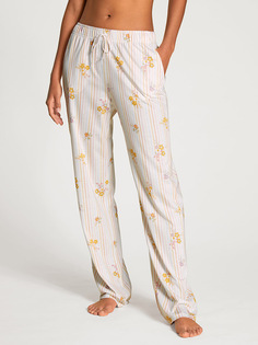 Пижамные брюки Calida, цвет Creme/ Gelb