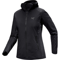 Женская легкая куртка с капюшоном Atom Arcteryx, черный Arcteryx