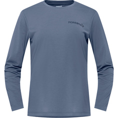Женская футболка Femund Tech с длинным рукавом Norrona, синий