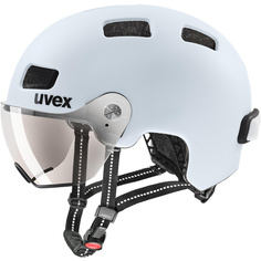 Велосипедный шлем Rush Visor Uvex, серый