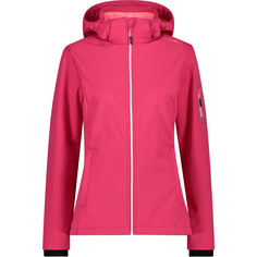 Женская куртка-худи из софтшелла CMP, розовый