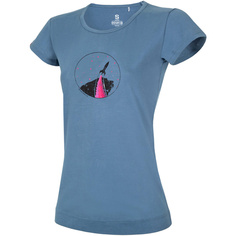Женская классическая футболка из органического радуги Ocun, синий