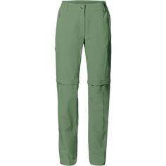 Женские брюки Farley Stretch Zo T-Zip II Vaude, зеленый