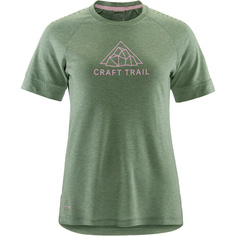 Женская шерстяная футболка Pro Trail Craft, зеленый