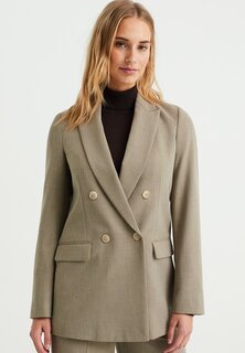 Короткое пальто WE Fashion, бежевое