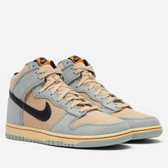 Кроссовки Nike Dunk High Retro SE, цвет бежевый, размер 44 EU