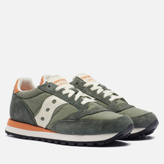 Мужские кроссовки Saucony Jazz Original Stone Wash, цвет зелёный