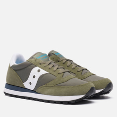 Мужские кроссовки Saucony Jazz Original, цвет оливковый, размер 43 EU