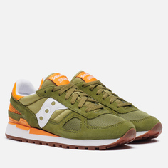 Мужские кроссовки Saucony Shadow Original, цвет оливковый, размер 42.5 EU