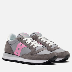 Женские кроссовки Saucony Jazz Original, цвет серый, размер 37.5 EU