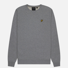 Мужская толстовка Lyle & Scott Crew Neck Regular Fit, цвет серый, размер L