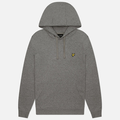 Мужская толстовка Lyle & Scott Hoodie Regular Fit, цвет серый