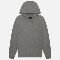 Мужская толстовка Lyle & Scott Hoodie Regular Fit, цвет серый, размер XXL