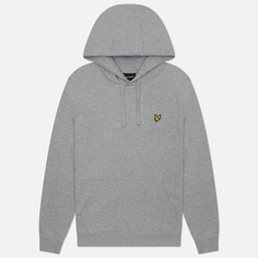 Мужская толстовка Lyle & Scott Hoodie Regular Fit, цвет серый, размер M